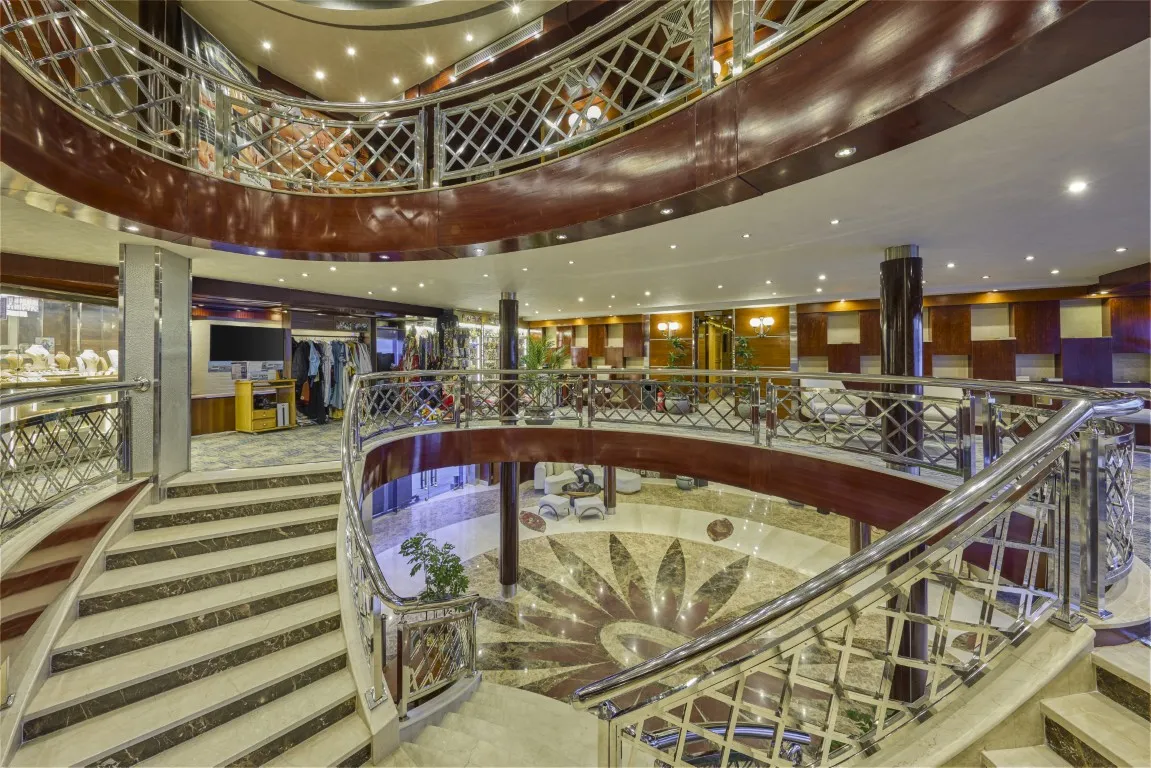 Lobby of the Blue Shadow I Nile Cruise Nile cruise